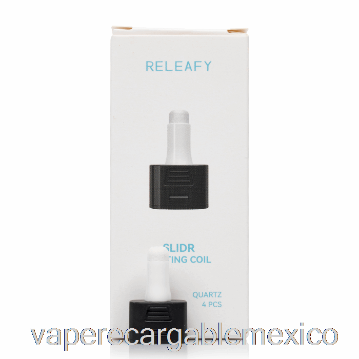 Vape Recargable Kit De Cámara Deslizante Releafy Cuarzo
